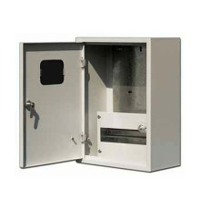 Корпус мет. учетный нав. 400х300х160, 1-фазный, 12 м