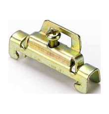 Ограничитель металлич. на DIN-рейку с 1 винтом