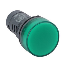 Сигнальная лампа SB7 моноблочная 22мм зеленая LED 230В АС