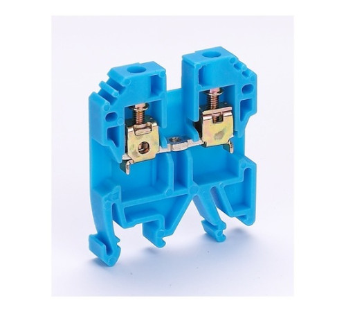 Зажим наборный 24А 2,5мм2 синий ЗН-101