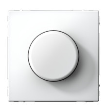 Светорегулятор (диммер) 10-400 Вт/ВА, для LED 3-150 Вт/ВА поворотно-нажимной, ARTGALLERY, белый