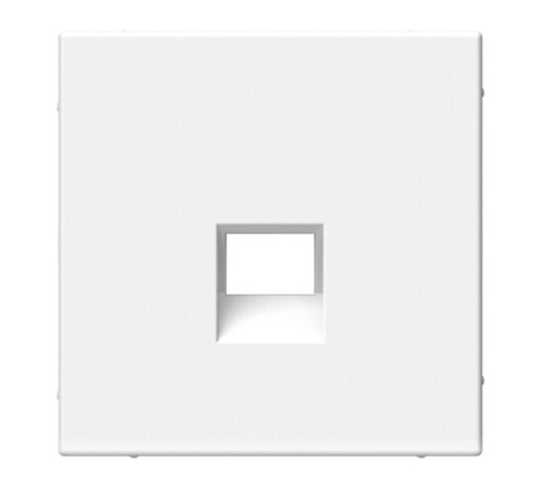 Накладка на розетку компьютерную RJ45 Systeme Electric ARTGALLERY, скрытый монтаж, белый