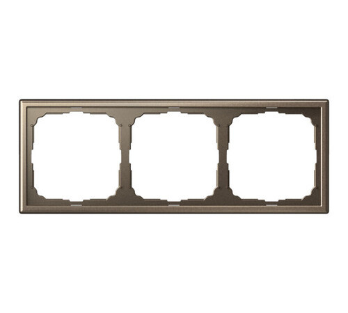 Рамка 3 поста Systeme Electric ARTGALLERY, мокко, GAL000603