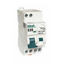 Устройство защиты от дугового пробоя 1P+N 10A х-ка C УЗДП-103 6кА