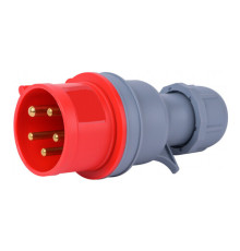 Вилка перен. 3Р+РЕ+N 16А 380В IP44 ВП-103