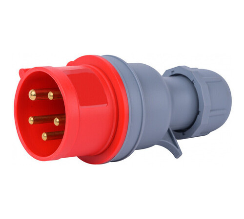 Вилка перен. 3Р+РЕ+N 16А 380В IP44 ВП-103