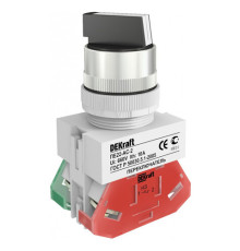 Перекл. на 2 фикс. полож. I-O станд. ручка 1НО+1НЗ