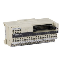 TELEFAST БАЗА НА 16 ВХ/ВЫХ, ИНДИКАЦИЯ СОСТ.КАНАЛА, ВЫБОР ПОЛЯРН. 0 ИЛИ 24В