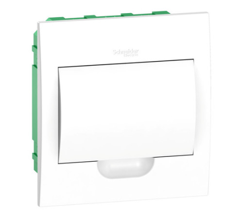 Распределительный шкаф Schneider Electric Easy9 8 мод., IP40, встраиваемый, пластик, белая дверь