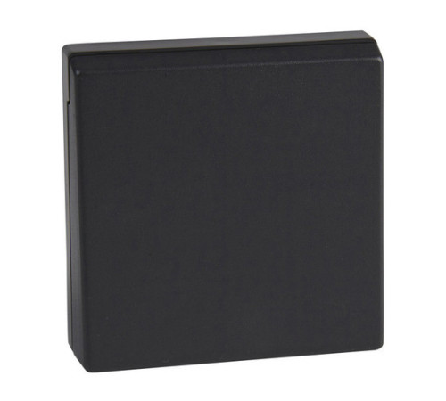 Накладка на розетку Schneider Electric MERTEN SYSTEM M, с заземлением, со шторками, с крышкой, антрацит