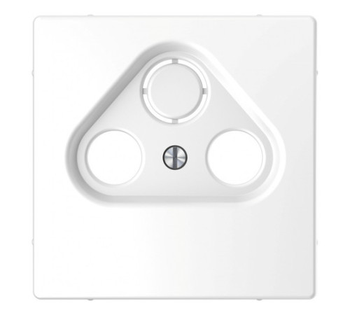 Накладка на розетку телевизионную Schneider Electric MERTEN D-LIFE, белый лотос