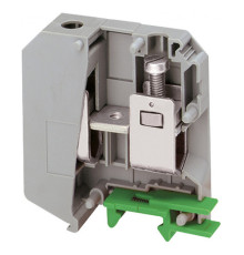 КЛЕММНИК ВИНТОВОЙ ПРОХОДНОЙ, СЕЧЕНИЕМ ПРОВОДА 50ММ2, 2 ТОЧКИ ПОДКЛЮЧЕНИЯ,