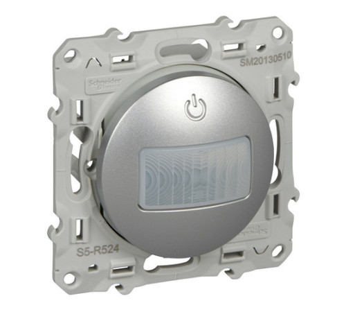 Датчик движения двухпроводный Schneider Electric ODACE, до 350 Вт, алюминий