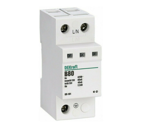 Ограничитель перенапряжений 1P 80кА B 420В ОП-101