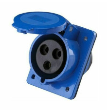 Розетка для скрытой проводки 423 2Р+РЕ 32А 220В IP4