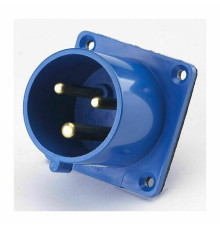 Вилка для скрытой проводки 623 2Р+РЕ 32А 220В IP44 В