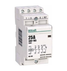 Модульный контактор DEKraft МК-103 3НО+1НЗ 20А 230В AC, 18061DEK