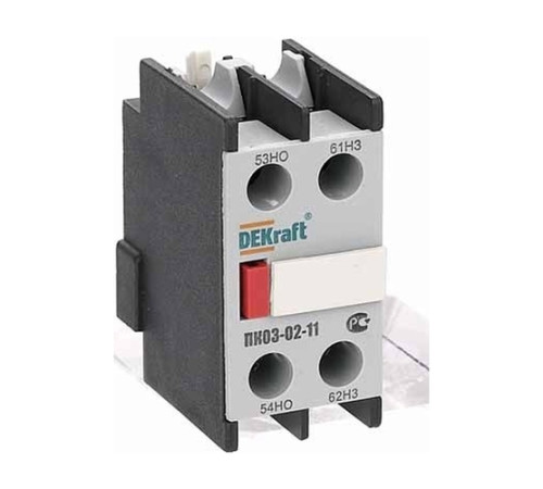 Приставка контактная доп.контакты 1НО+1НЗ ли