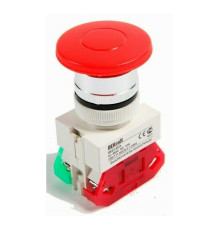 Выкл. кноп. грибок AEA 22 мм Цвет:КРАСНЫЙ 220В ВK-2
