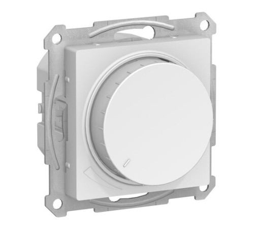 Светорегулятор (диммер) 10-400 Вт/ВА, для LED 3-150 Вт/ВА поворотно-нажимной, ATLASDESIGN, лотос