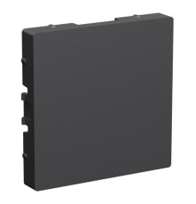 Заглушка Systeme Electric ATLASDESIGN, скрытый монтаж, базальт, ATN001409