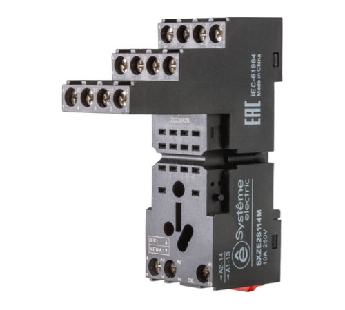 Розетка для реле 4СО 10А separate