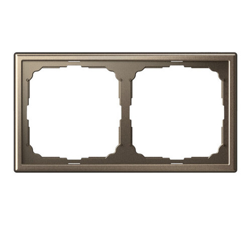 Рамка 2 поста Systeme Electric ARTGALLERY, мокко, GAL000602