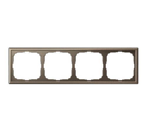 Рамка 4 поста Systeme Electric ARTGALLERY, мокко, GAL000604