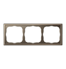 Рамка 3 поста Systeme Electric ARTGALLERY, мокко, GAL000603