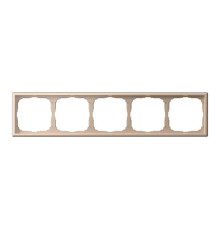 Рамка 5 постов Systeme Electric ARTGALLERY, песочный, GAL001205