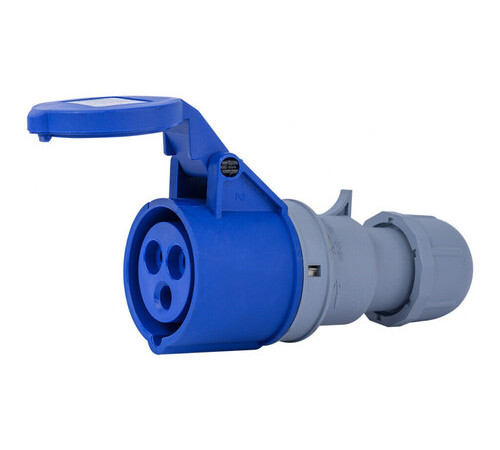 Розетка перен. 2Р+РЕ 32А 220В IP44 РП-103