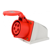 Розетка стац. 3Р+РЕ+N 32А 380В IP44 РС-103