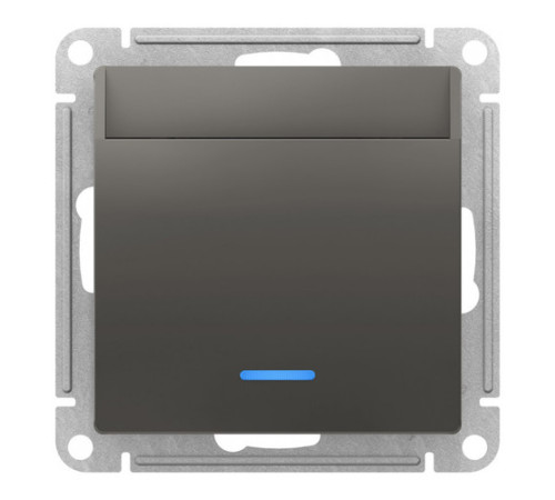 Карточный выключатель Systeme Electric ATLASDESIGN, механический, сталь