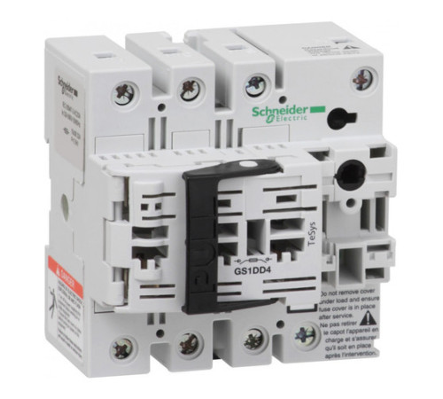 Рубильник с предохранителем Schneider Electric TeSys GS 32А 3P, 10x38
