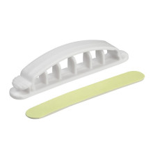 Unica System+ ФИКСАТОР КАБЕЛЯ БЕЛЫЙ (КОМПЛЕКТ из 5шт)