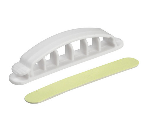 Unica System+ ФИКСАТОР КАБЕЛЯ БЕЛЫЙ (КОМПЛЕКТ из 5шт)