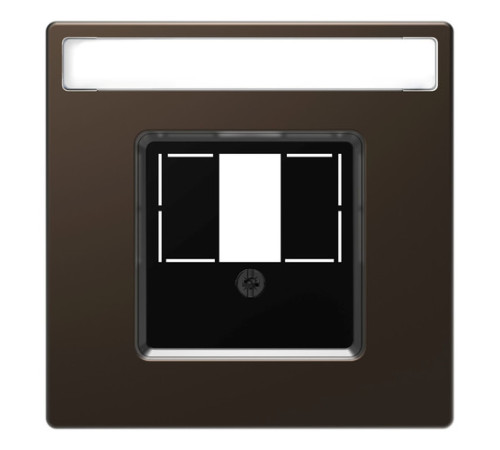 Накладка на розетку информационную Schneider Electric MERTEN D-LIFE, мокко