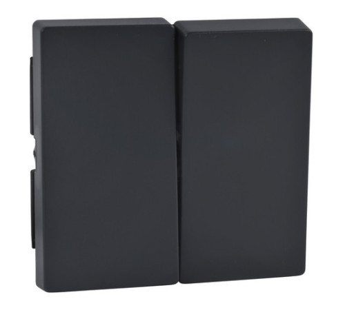 Клавиша двойная Schneider Electric MERTEN SYSTEM M, антрацит