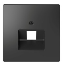 Накладка на розетку информационную Schneider Electric MERTEN D-LIFE, антрацит