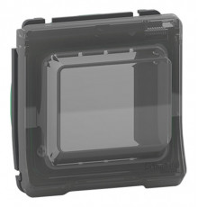 MUREVA S, КРЫШКА для бокса под исталляцию  Unica, АНТРАЦИТ, IP55