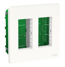 UNICA SYSTEM+ БЛОК скрытой установки 2х2 БЕЛЫЙ