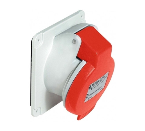 РОЗ СКР УСТ УГЛ ВИНТ16А 3P+N+E IP44 380В