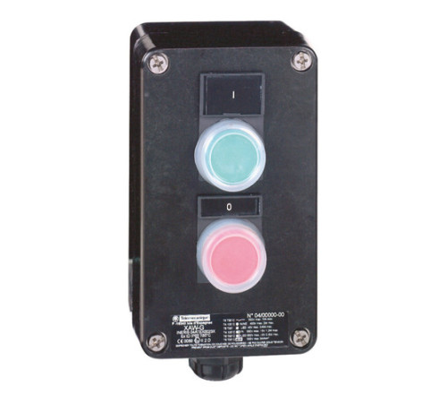 Изолированый пост управления Schneider Electric Harmony XAW, 2 кнопки