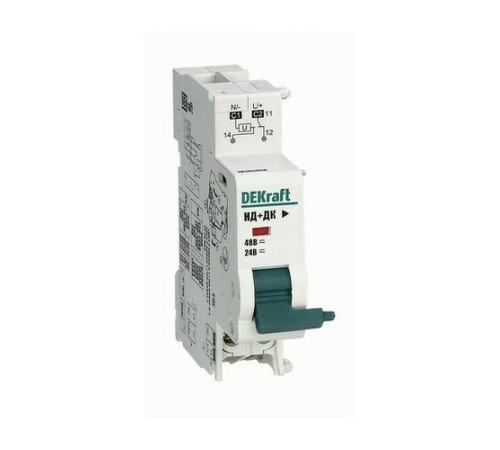 Расц. незав. c доп. контактом 24В, 48В AC_DC для ВА-101 нов.