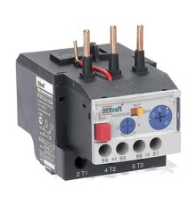 Реле перегрузки электротепловое DEKraft РТ-03 14-18А, класс 10A, 23117DEK