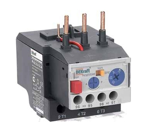 Реле перегрузки электротепловое DEKraft РТ-03 23-32А, класс 10A, 23122DEK