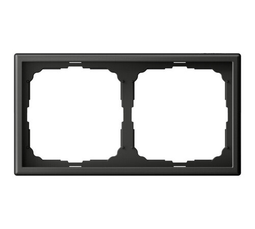 Рамка 2 поста Systeme Electric ARTGALLERY, базальт, GAL001402