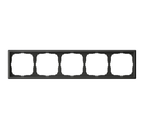 Рамка 5 постов Systeme Electric ARTGALLERY, базальт, GAL001405