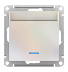 Карточный выключатель Systeme Electric ATLASDESIGN, механический, жемчуг
