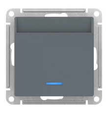 Карточный выключатель Systeme Electric ATLASDESIGN, механический, грифель